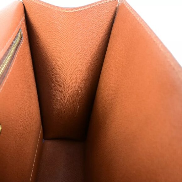 authenticity guaranteed LOUIS VUITTON Monceau 2Way Shoulder Hand Bag - Picture 10 of 16